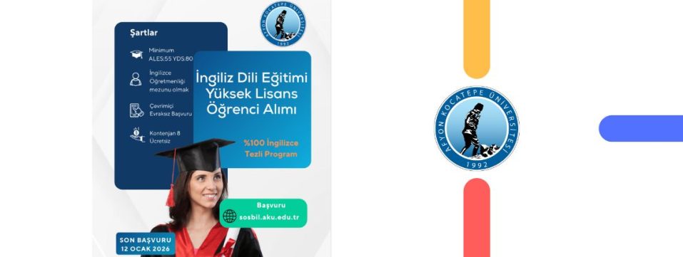 Admission for English Language Teaching Master’s Degree Program