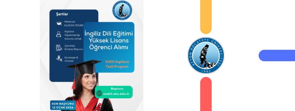 Admission for English Language Teaching Master’s Degree Program